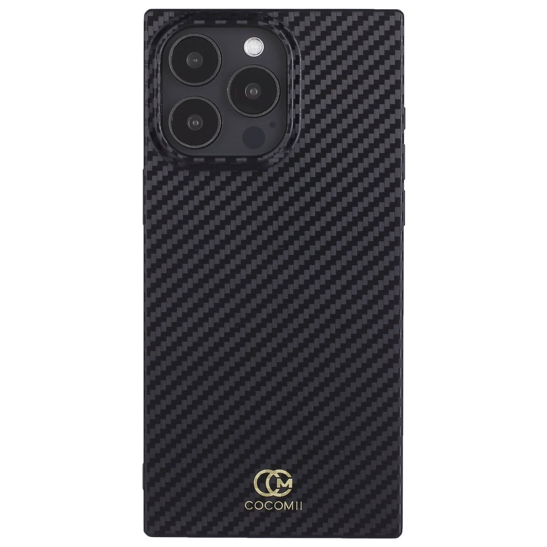 Carbon Fiber Square iPhone Case - COCOMII