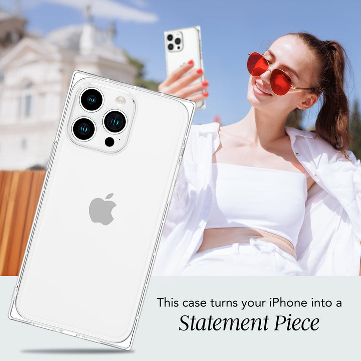 Clear Camera Square iPhone Case - COCOMII
