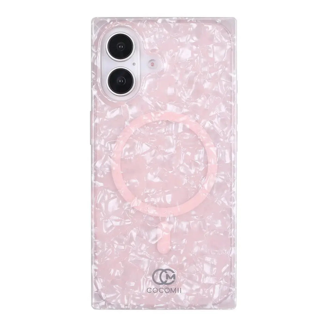 Pearl Glitter Rectangle iPhone Case COCOMII