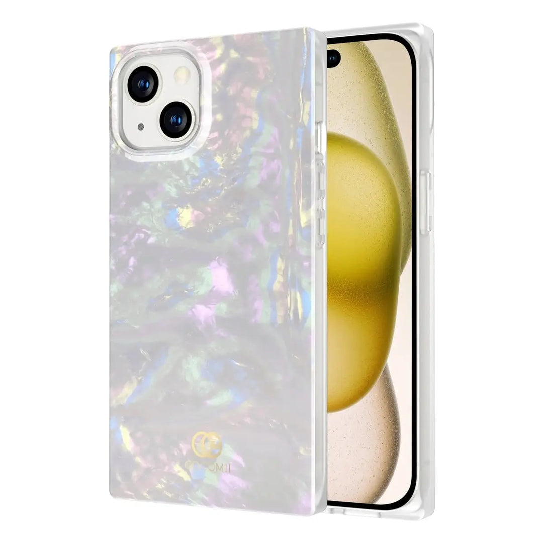 Pearl Glitter Rectangle iPhone Case COCOMII