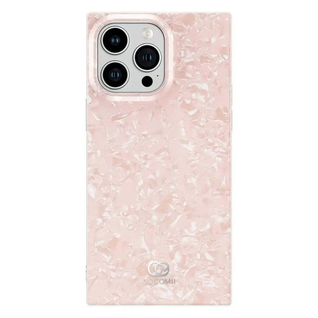 Pearl Glitter Rectangle iPhone Case COCOMII