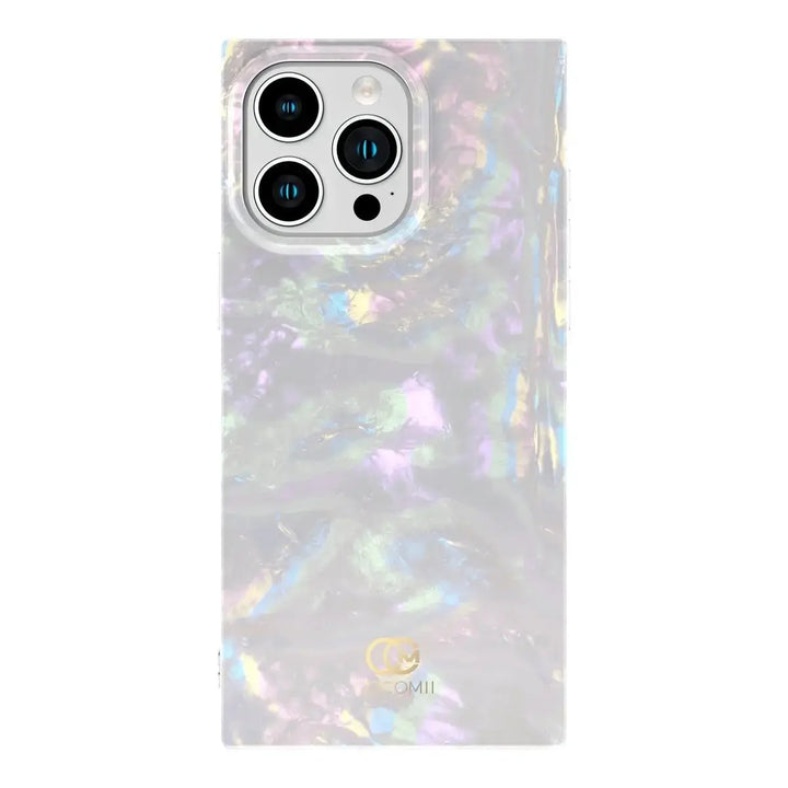 Pearl Glitter Rectangle iPhone Case COCOMII