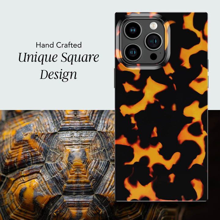 Tortoise Square iPhone Case