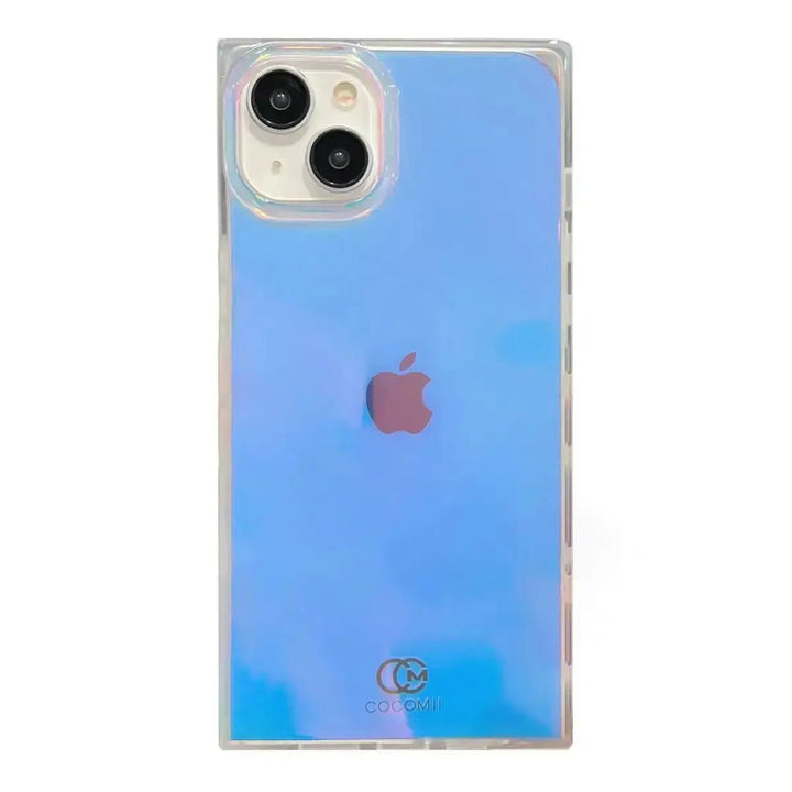 Clear Mirror Rectangle iPhone Case COCOMII