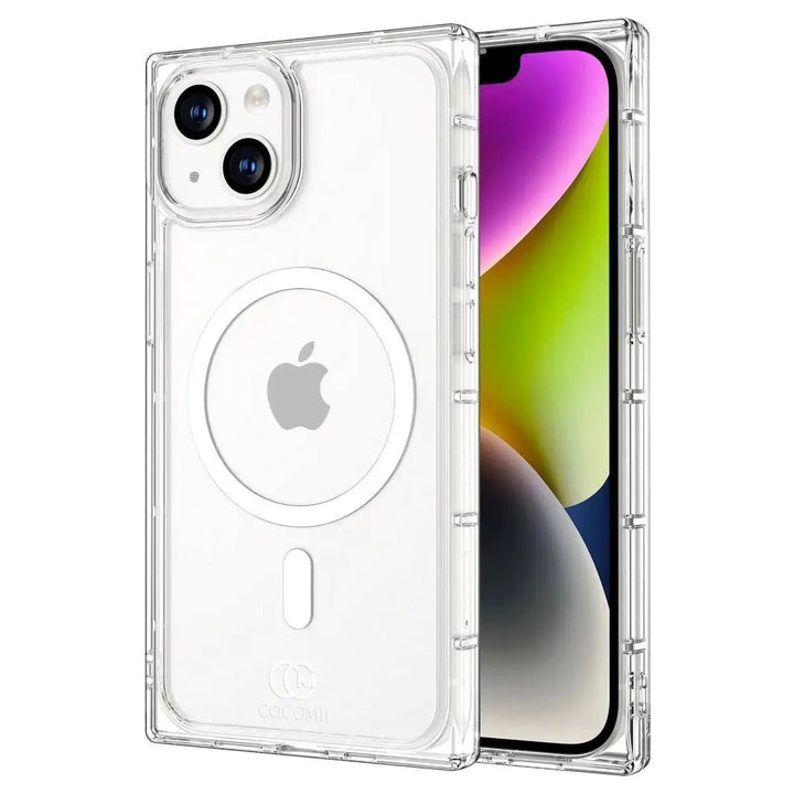 Clear Rectangle iPhone Case COCOMII