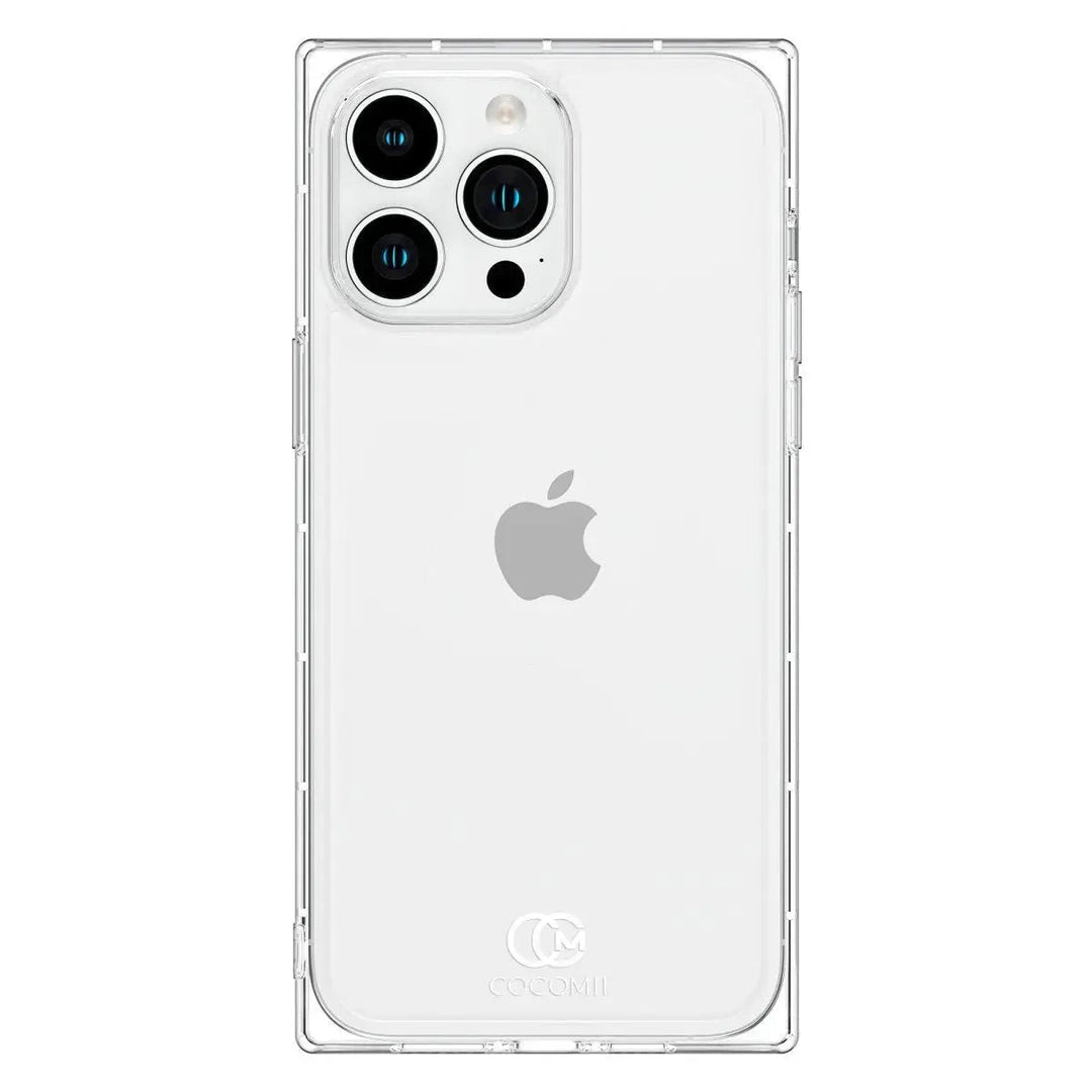 Clear Rectangle iPhone Case COCOMII