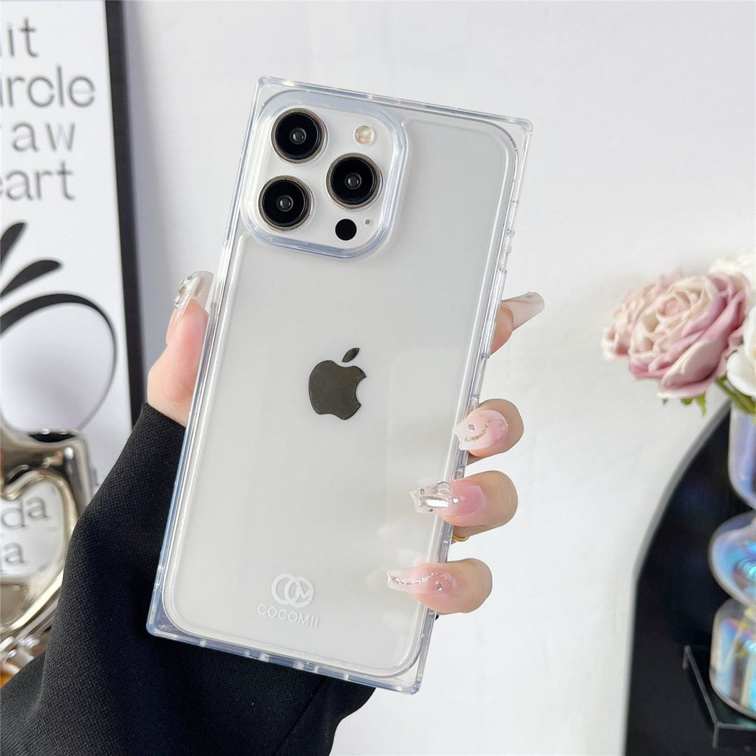 Clear Rectangle iPhone Case - COCOMII