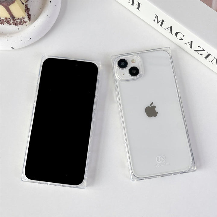 Clear Rectangle iPhone Case - COCOMII