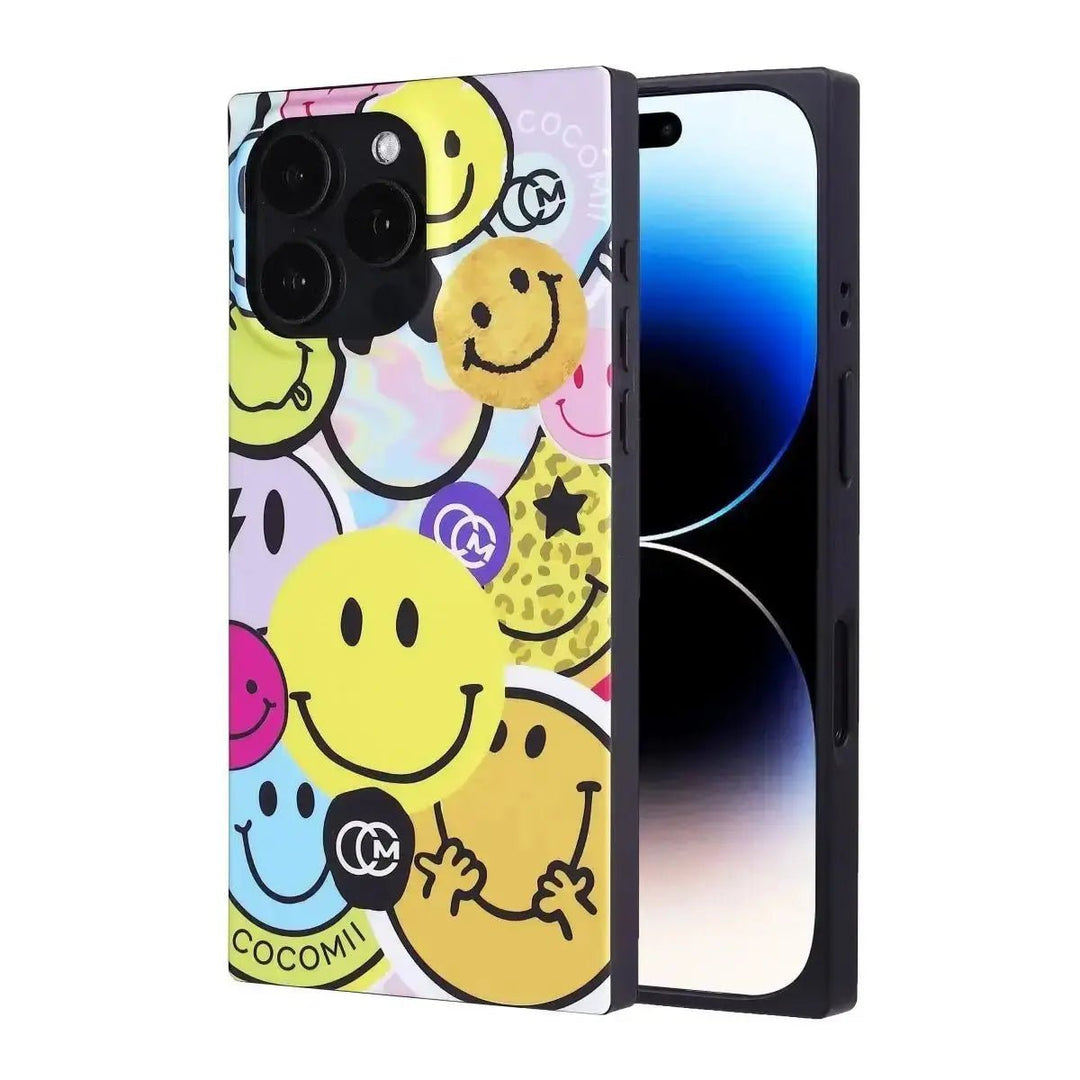 Emoji Rectangle iPhone Case COCOMII