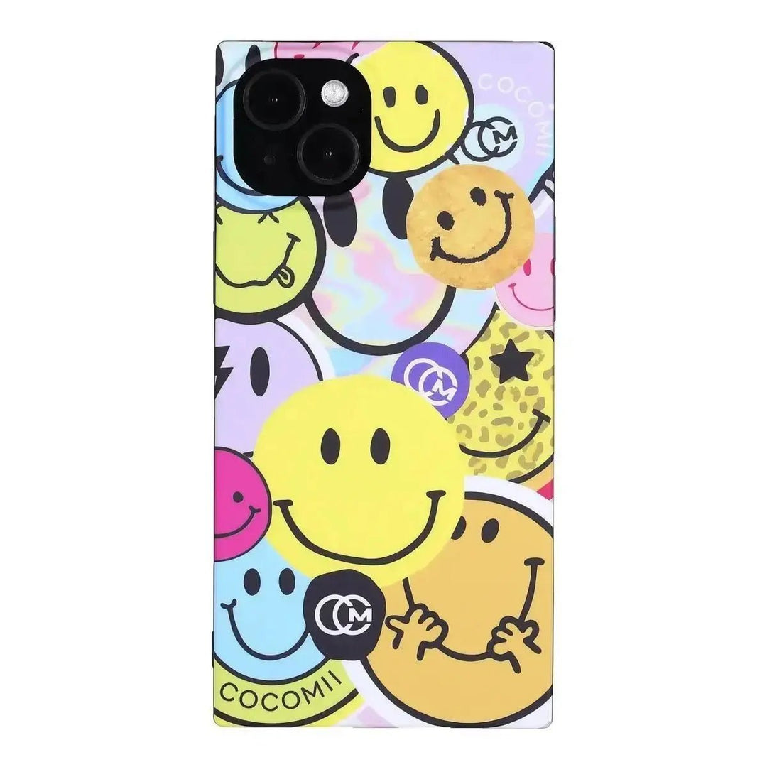 Emoji Rectangle iPhone Case COCOMII