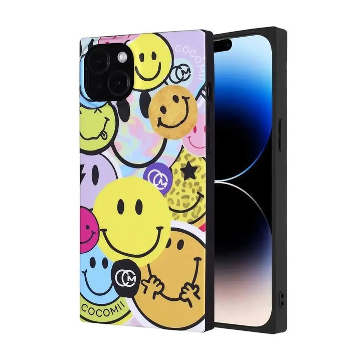 Emoji Rectangle iPhone Case COCOMII