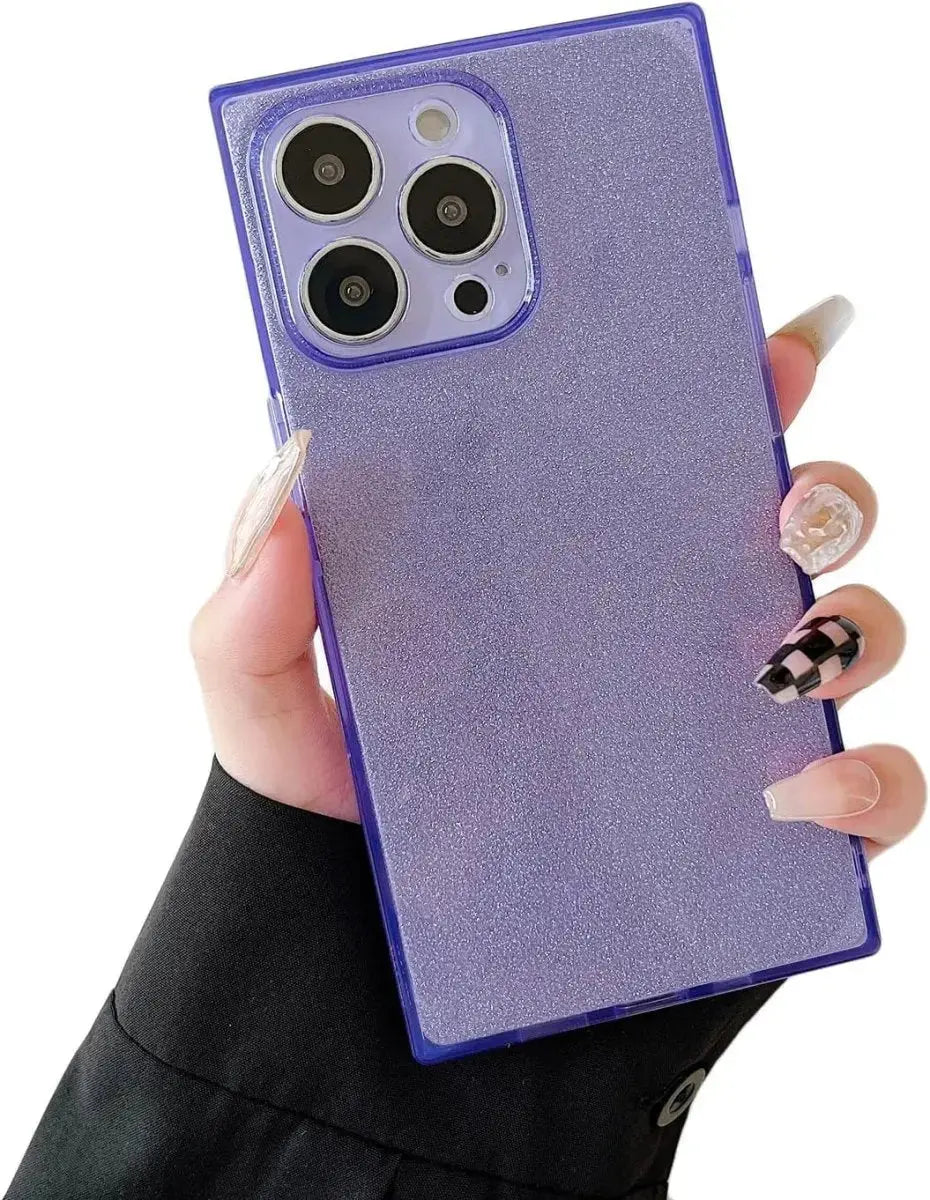 Glitter Camera Rectangle iPhone Case COCOMII