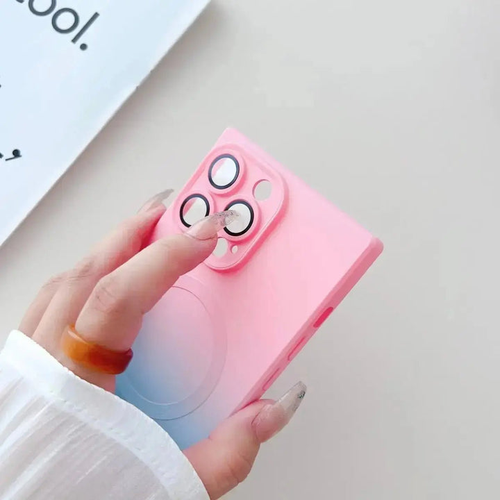 Gradient Rectangle iPhone Case COCOMII