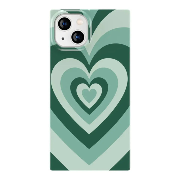 Latte Love Rectangle iPhone Case COCOMII