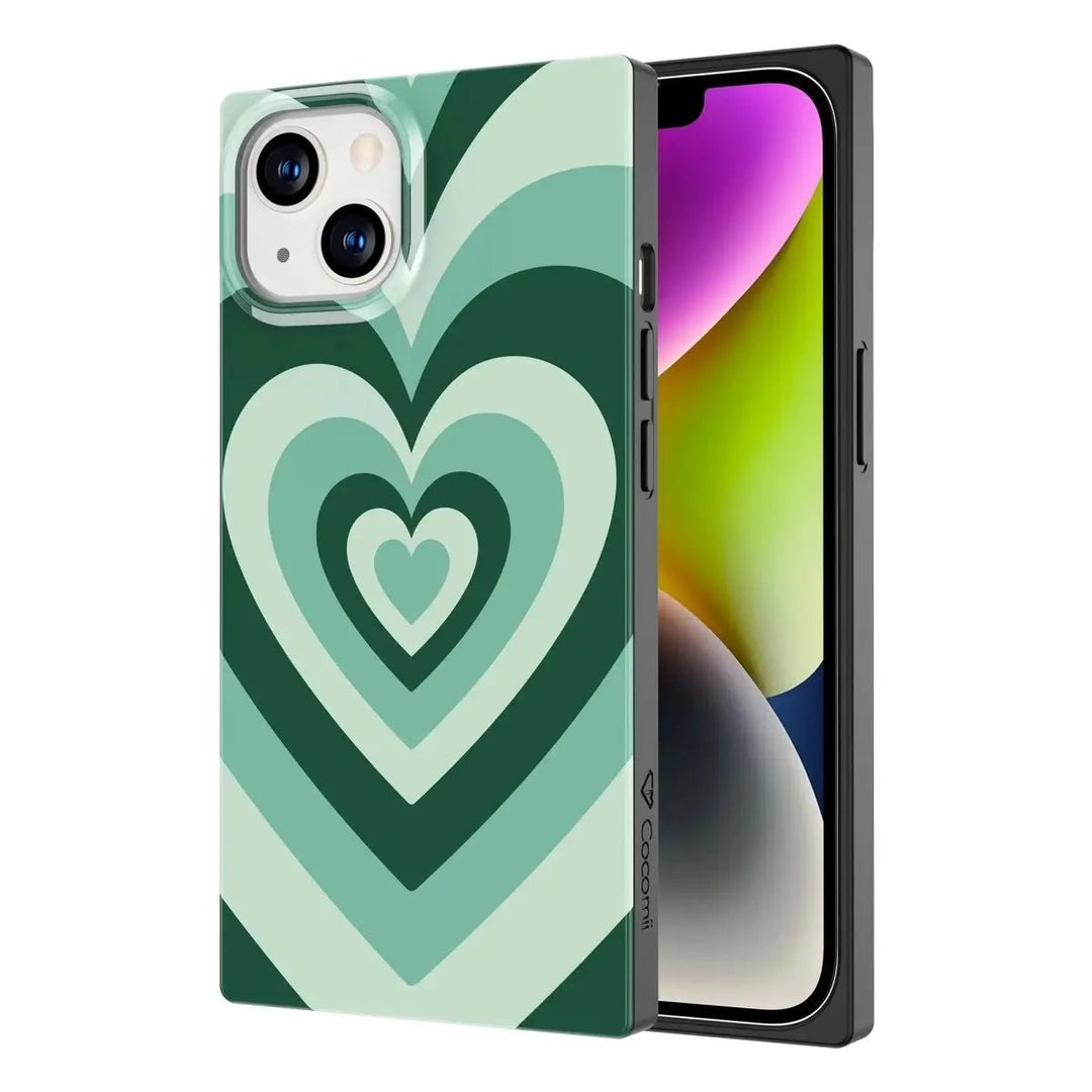 Latte Love Rectangle iPhone Case COCOMII