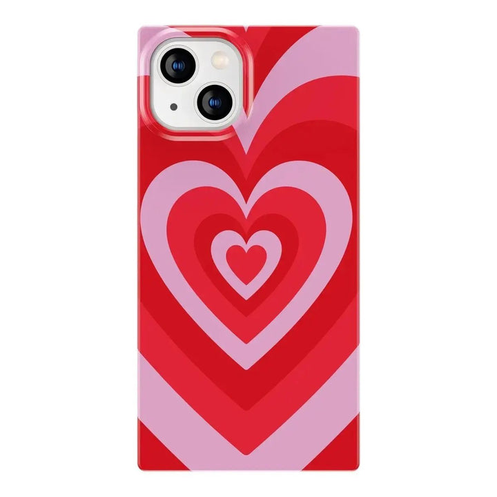 Latte Love Rectangle iPhone Case COCOMII