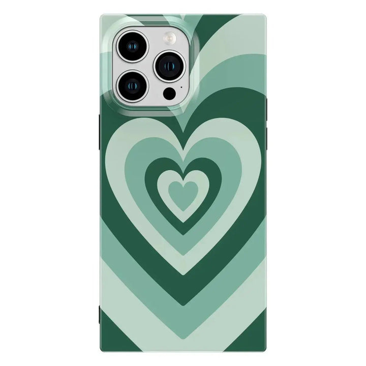 Latte Love Rectangle iPhone Case COCOMII