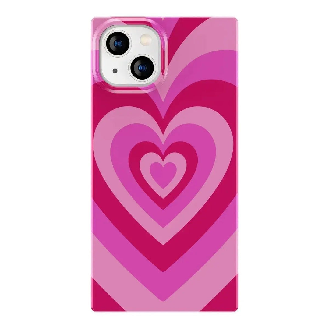 Latte Love Rectangle iPhone Case COCOMII