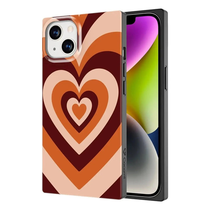 Latte Love Rectangle iPhone Case COCOMII