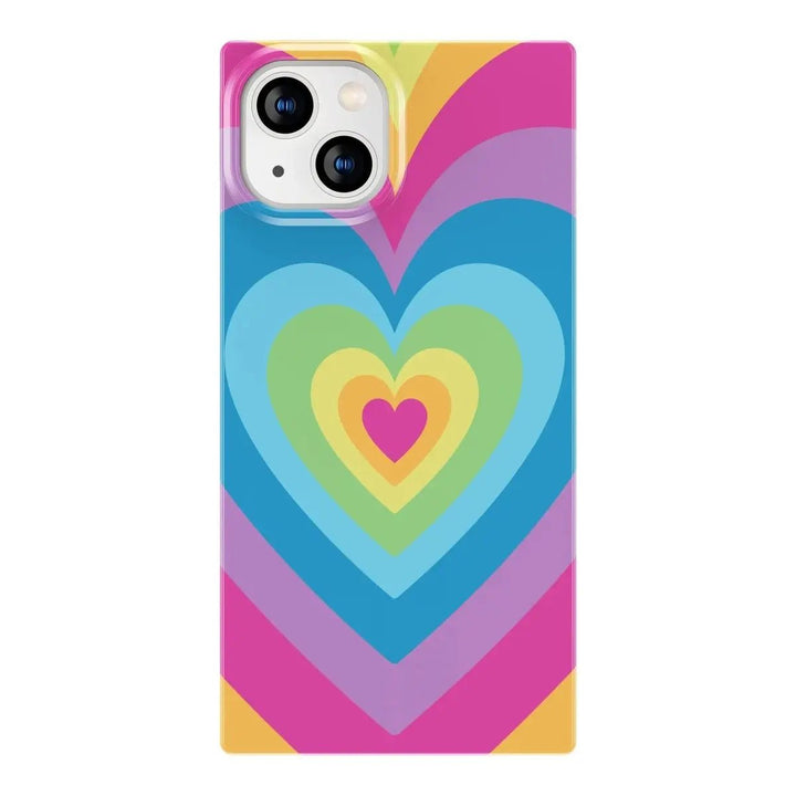 Latte Love Rectangle iPhone Case COCOMII