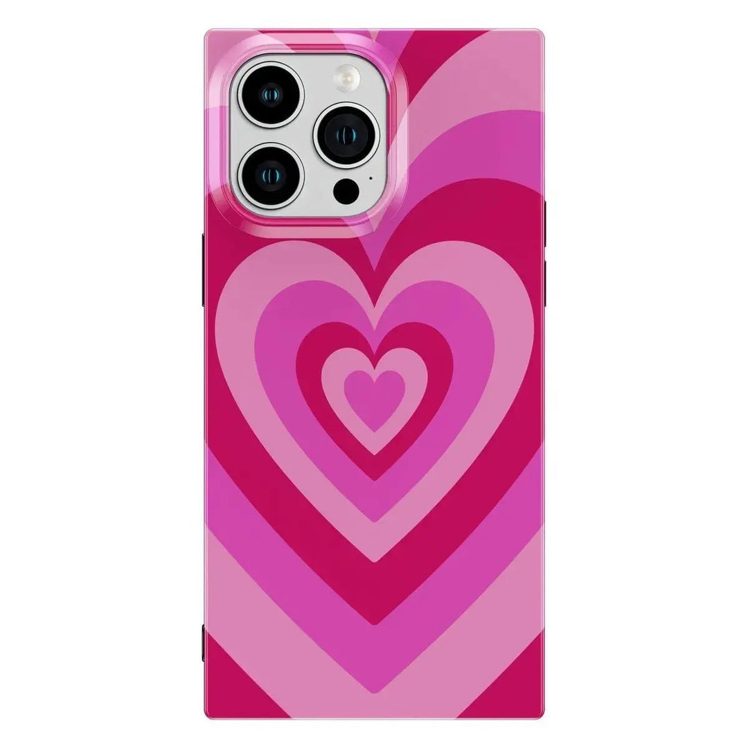 Latte Love Rectangle iPhone Case COCOMII