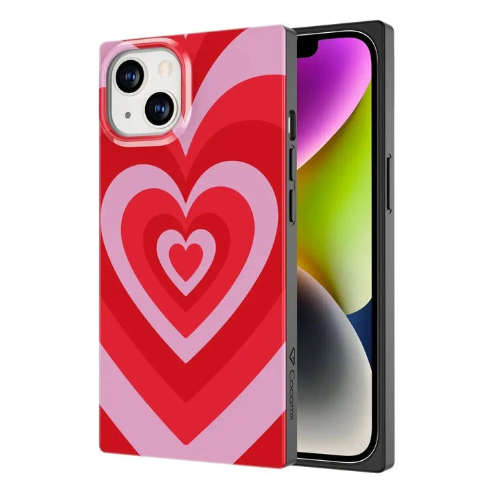 Latte Love Rectangle iPhone Case COCOMII