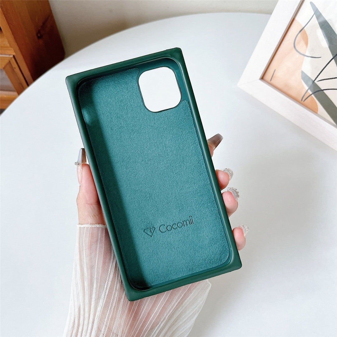 Leather Square iPhone Case - COCOMII