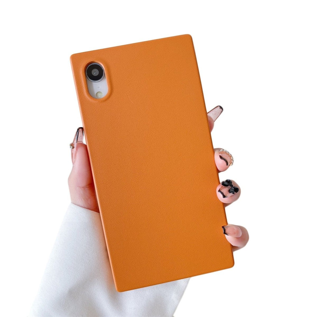 Leather Square iPhone Case - COCOMII