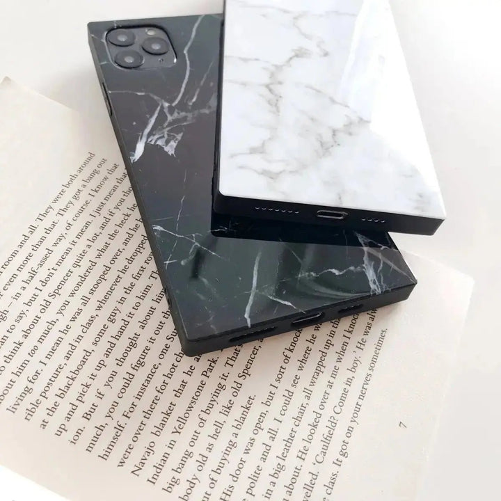 Marble Rectangle iPhone Case COCOMII