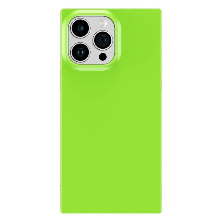 Neon Rectangle iPhone Case COCOMII