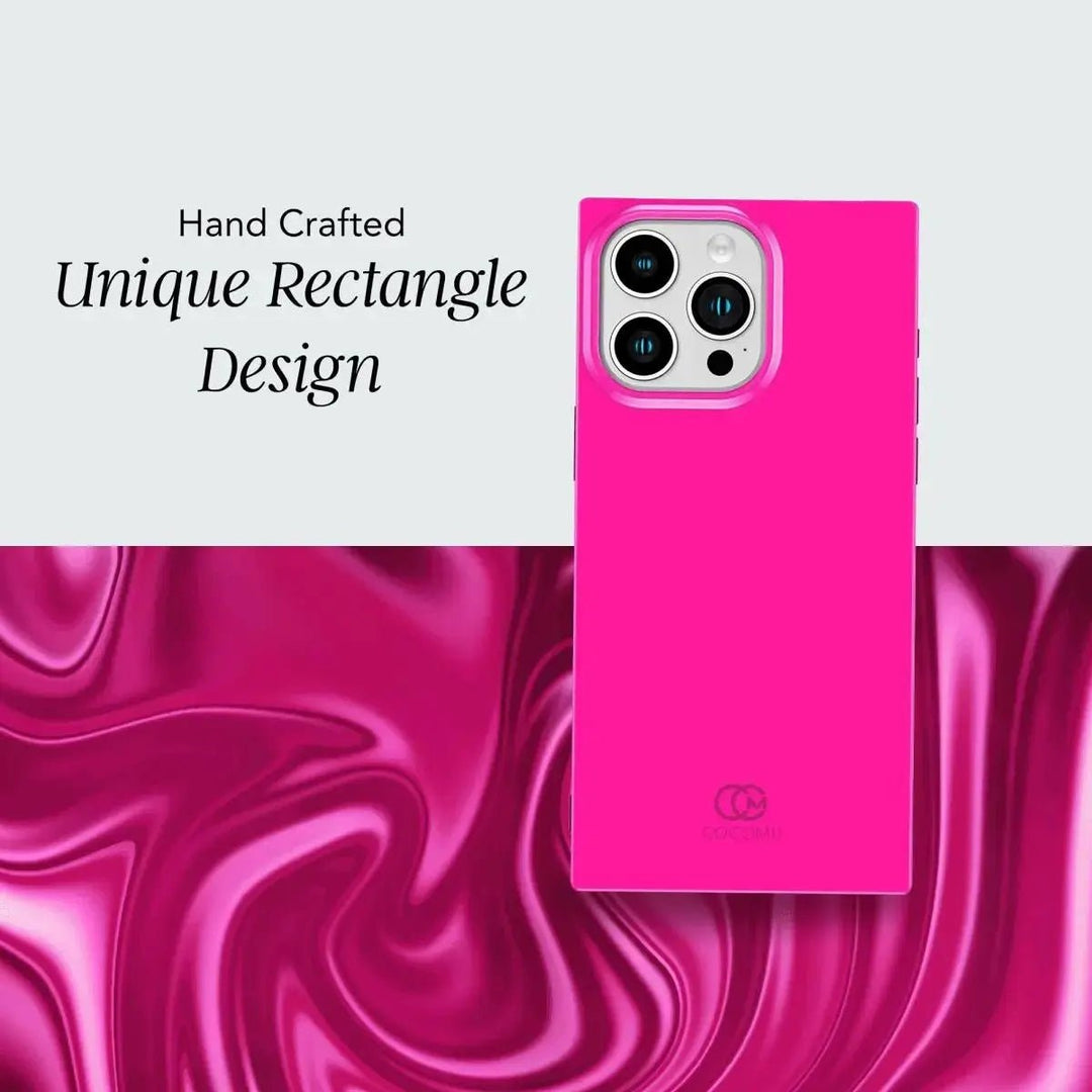 Neon Rectangle iPhone Case COCOMII