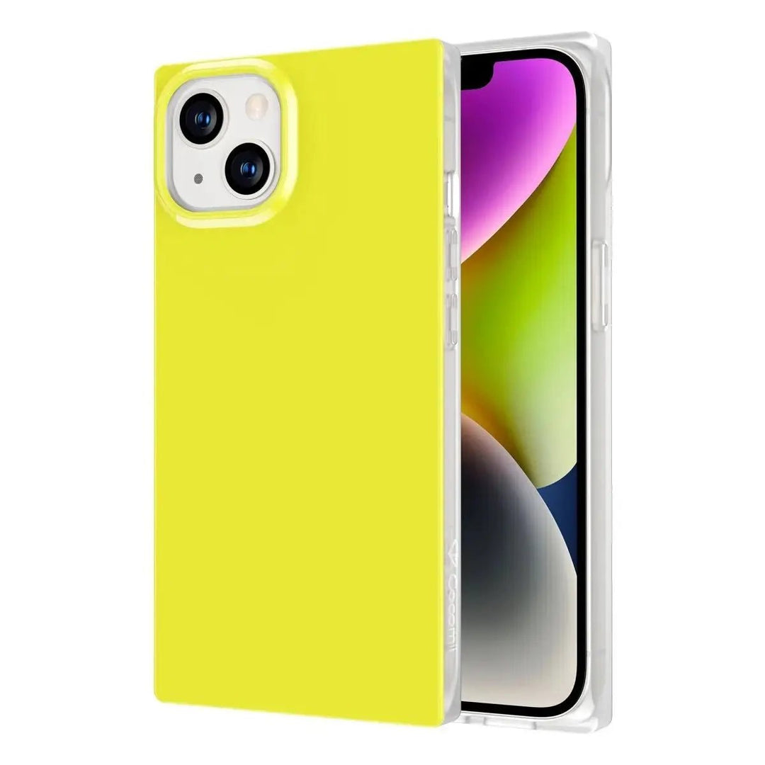 Neon Rectangle iPhone Case COCOMII