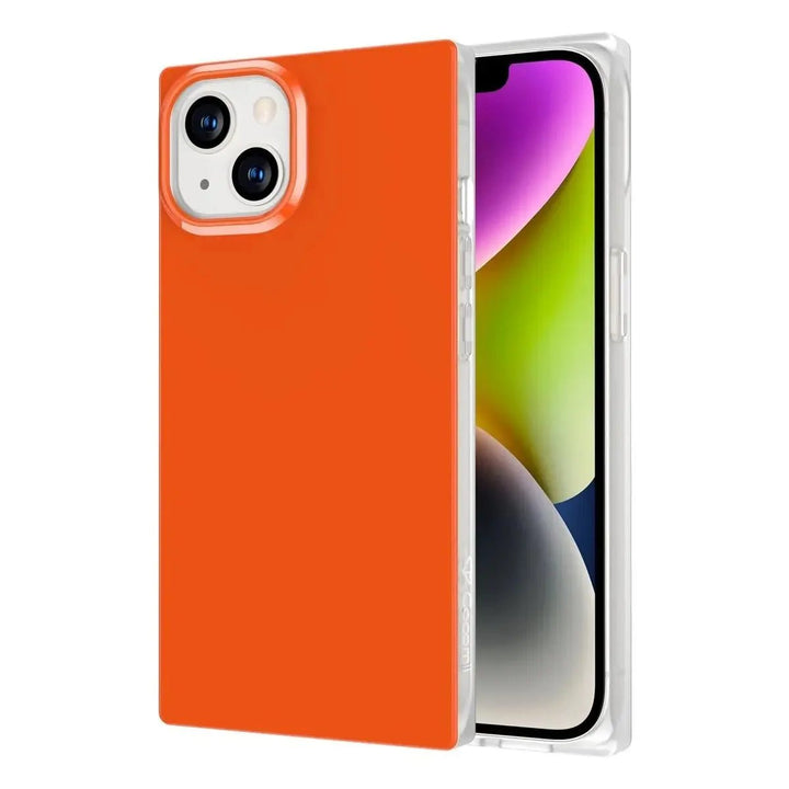 Neon Rectangle iPhone Case COCOMII