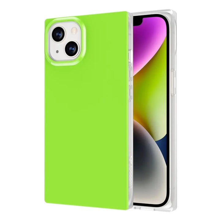 Neon Rectangle iPhone Case COCOMII