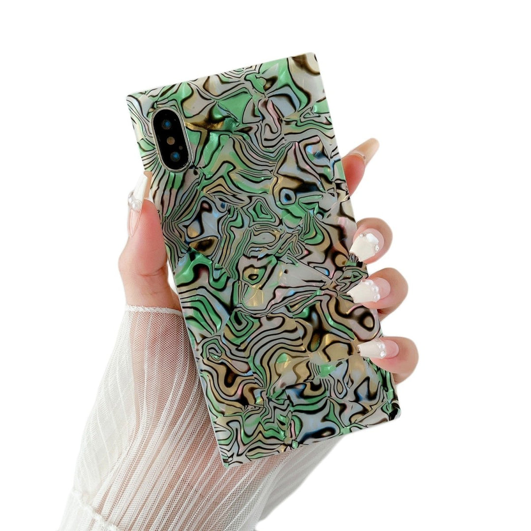 Pearl Crystal Square iPhone Case - COCOMII