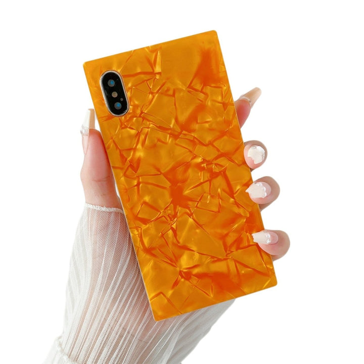 Pearl Crystal Square iPhone Case - COCOMII