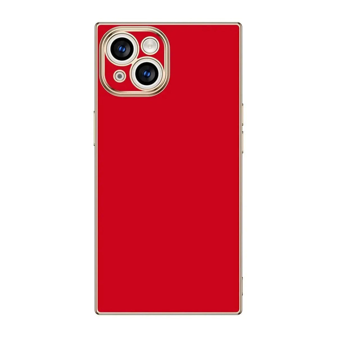 Plain Rectangle iPhone Case COCOMII