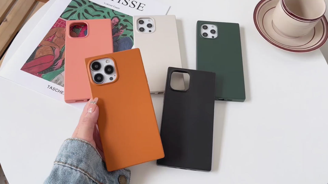 Leather Rectangle iPhone Case