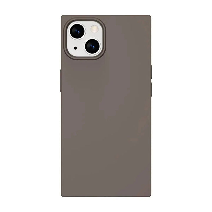 Silicone Neutral Rectangle iPhone Case COCOMII