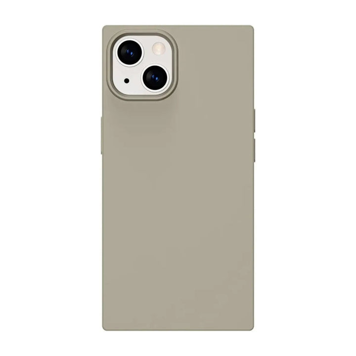 Silicone Neutral Rectangle iPhone Case COCOMII