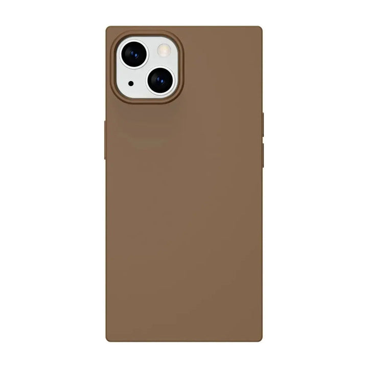 Silicone Neutral Rectangle iPhone Case COCOMII