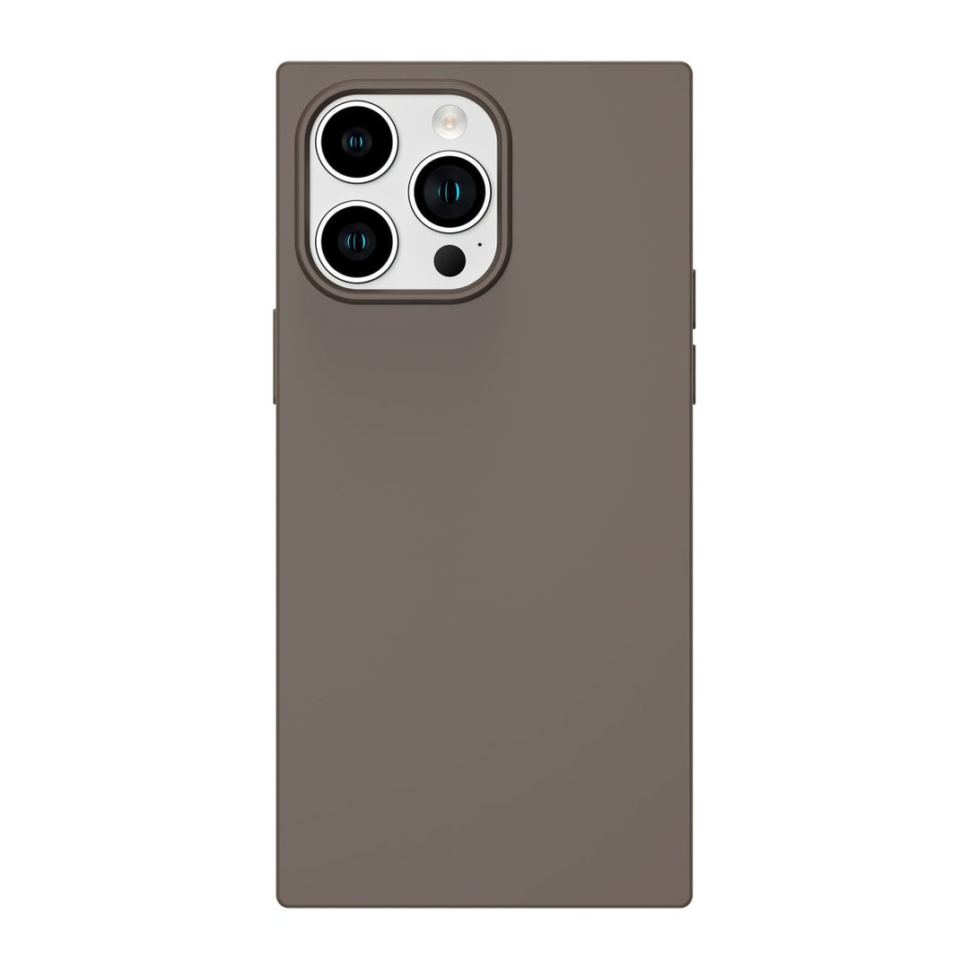 Silicone Neutral Rectangle iPhone Case - COCOMII